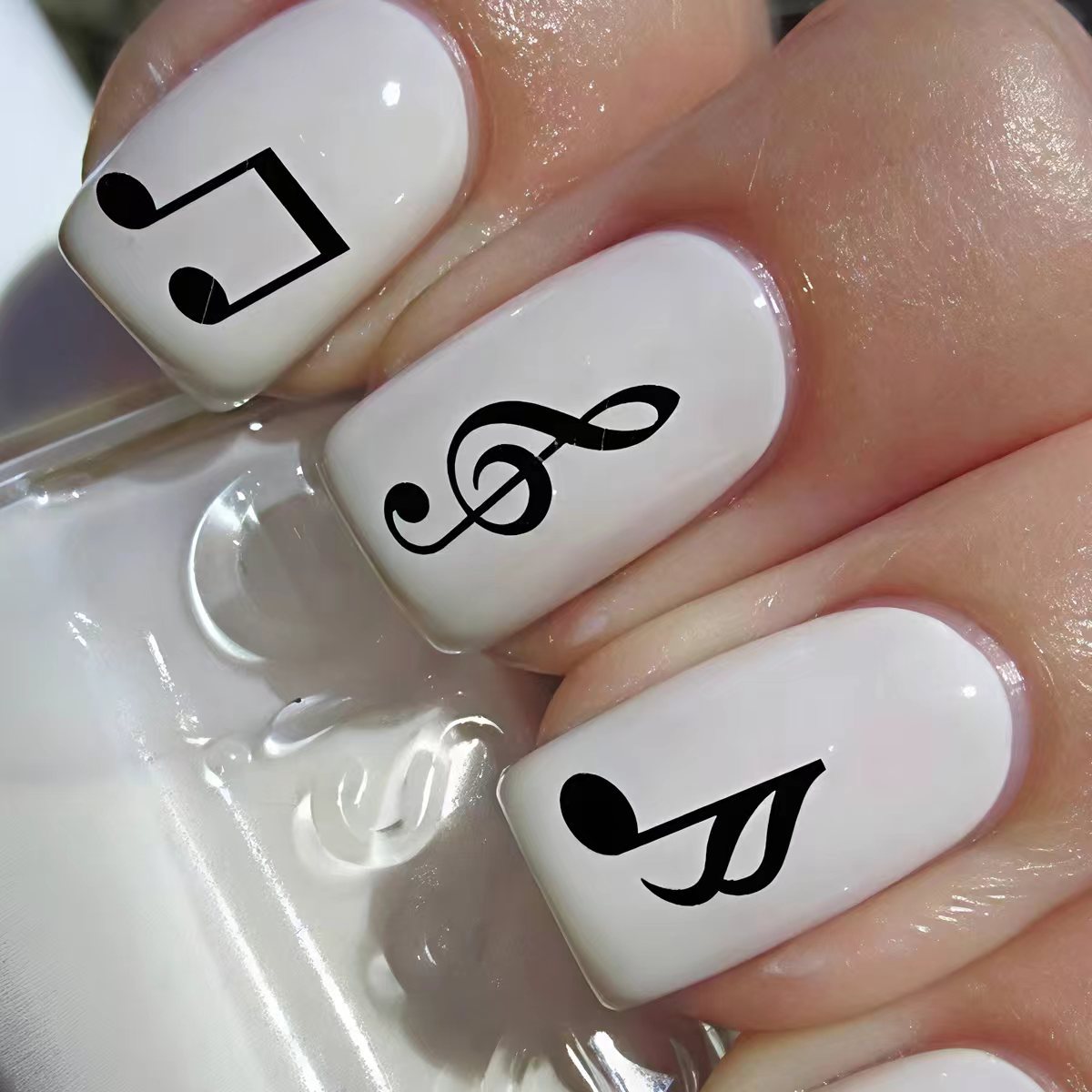 Musical Note Nail Art Acalora