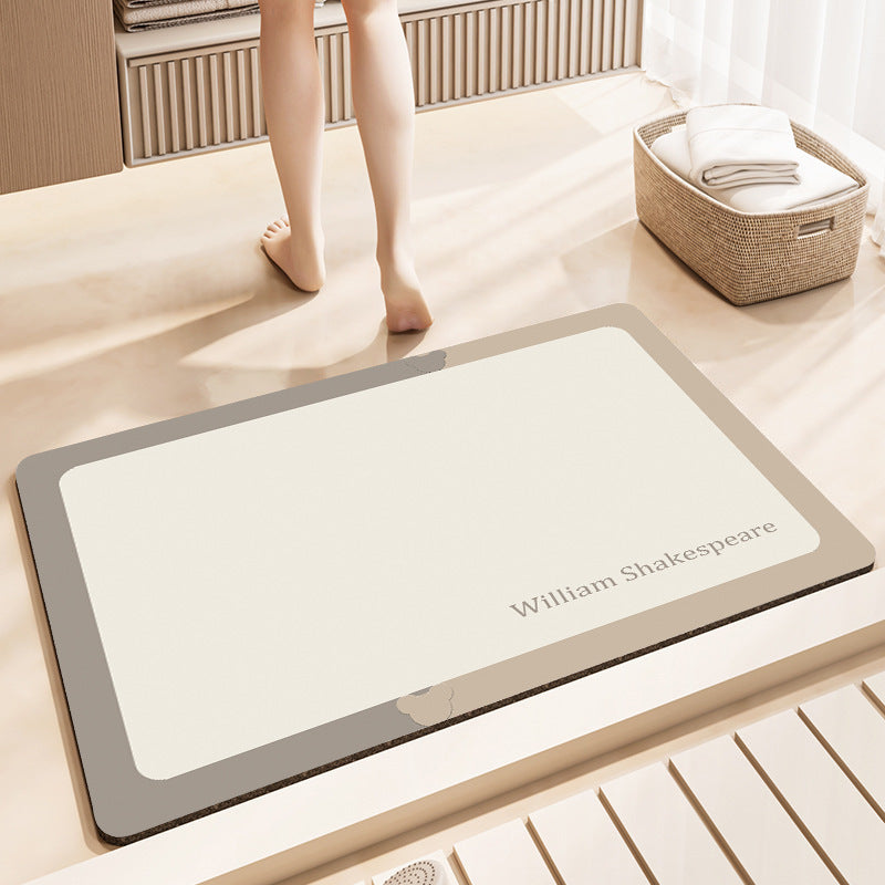 Luxurious Textured Bath Mat Acalora