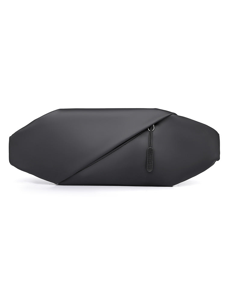 Modern Structured Leather Sling Bag Acalora