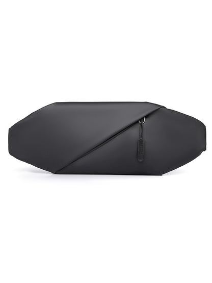 Modern Structured Leather Sling Bag Acalora