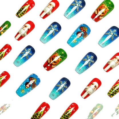 Festive Winter-Themed Nail Art Acalora 1788155576