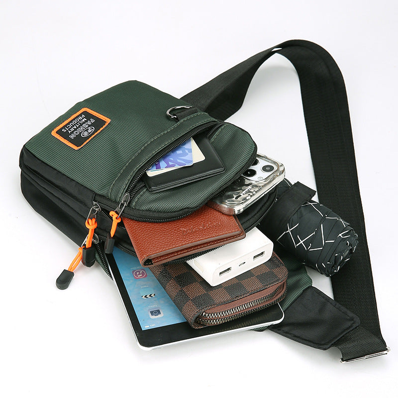Military-Inspired Versatile Sling Bag Acalora