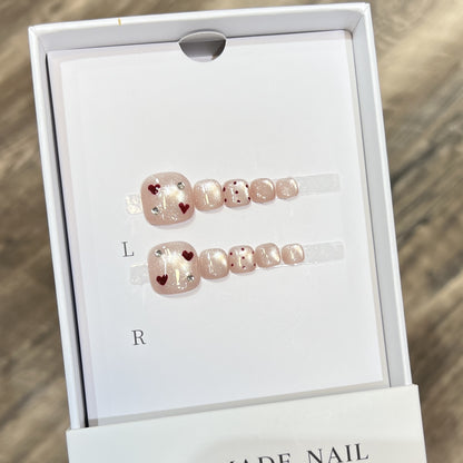 Decorative Heart Nail Art Set Acalora