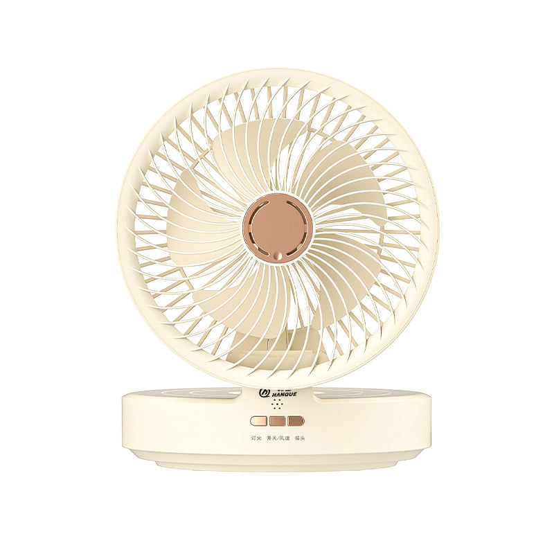 Compact oscillating table fan Brehn
