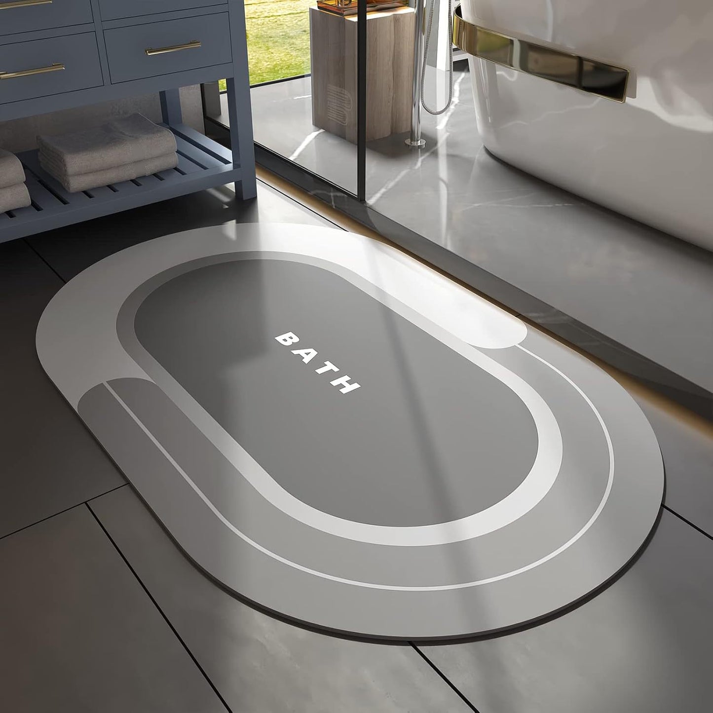 Soft Absorbent Bath Mat Acalora