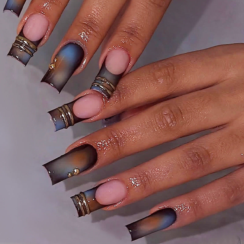 Ombre Press-On Nails Set Acalora