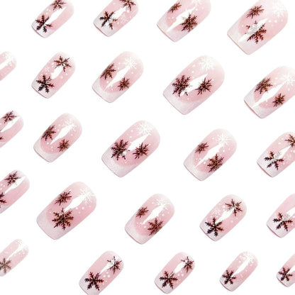 Winter-Themed Nail Art Set Acalora