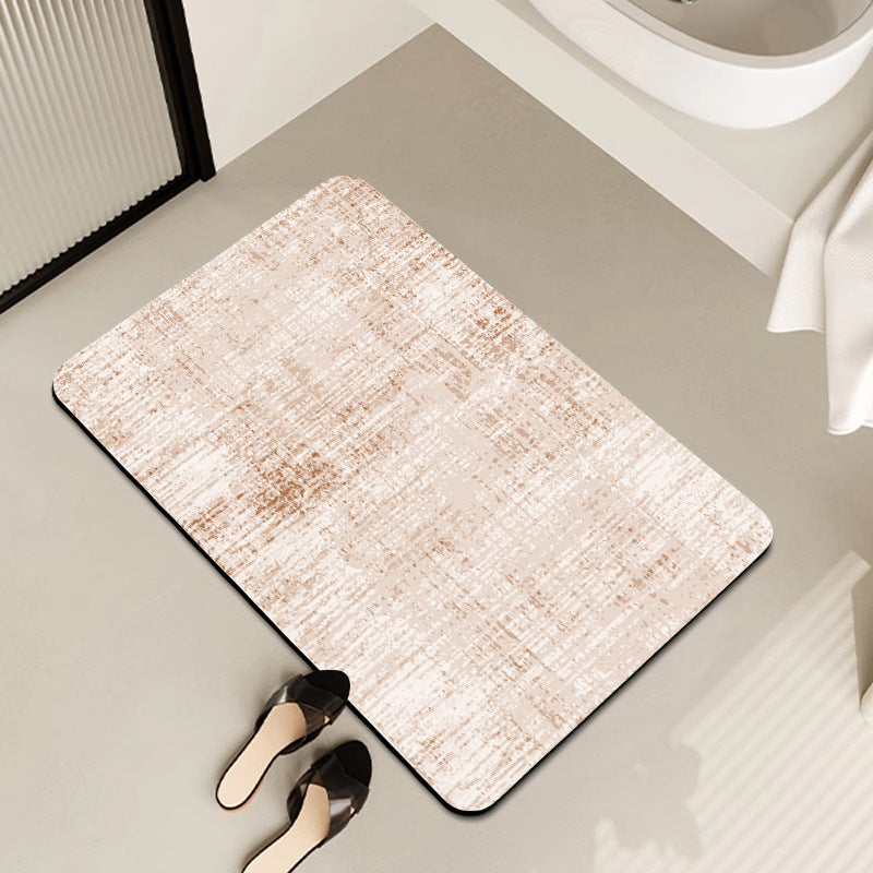 Contemporary Geometric Bath Rug Acalora
