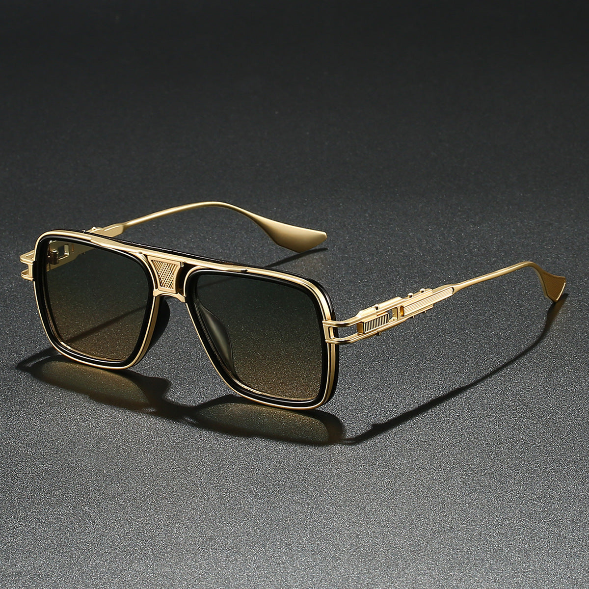 Women's designer sunglasses with luxurious metal frame and trendy detail Brehn