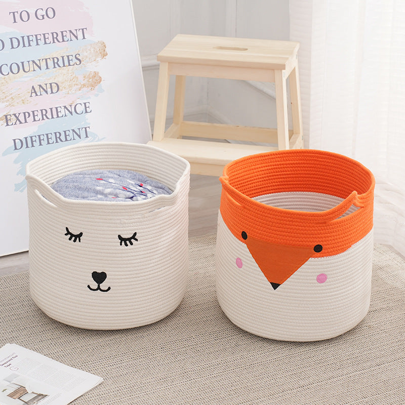 Tier motif storage basket Acalora