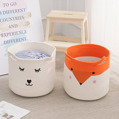 Tier motif storage basket Acalora