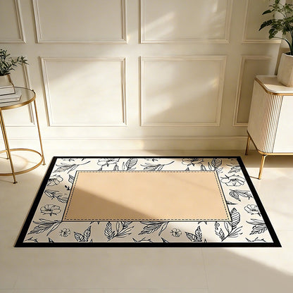 Floral Patterned Bathroom Mat Acalora