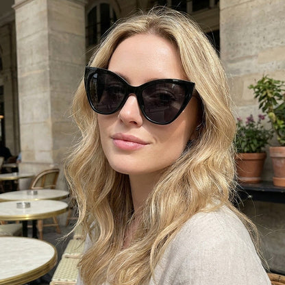 Women's Cat-Eye Sunglasses with UV Protection and Modern Frame Karnz