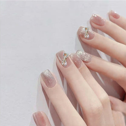 Festive Holiday Themed Press-On Nail Art Acalora