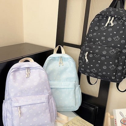 Playful Cartoon-Themed Backpack Acalora