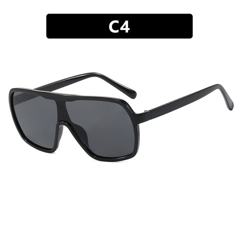 Women's oversized sunglasses with wide frame Karnz