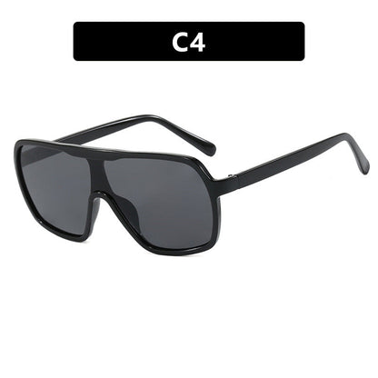 Women's oversized sunglasses with wide frame Karnz