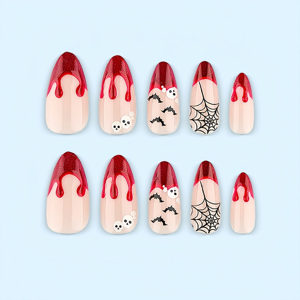 Halloween-style Kunstnagelset Acalora