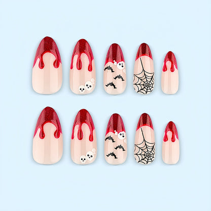 Halloween-style Kunstnagelset Acalora