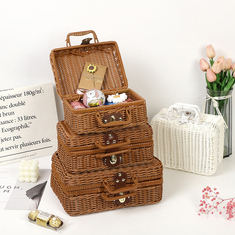 Decorative Woven Keepsake Box Acalora