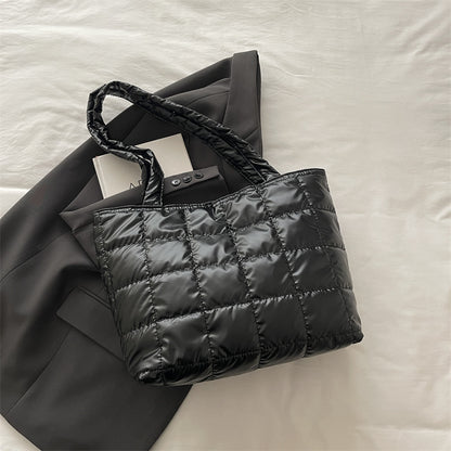 Padded Quilted Tote Bag Acalora