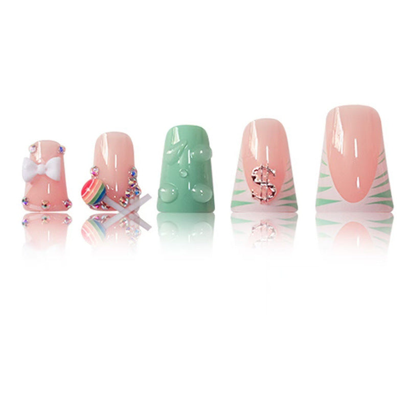 Playful Themed Press-On Nails Acalora