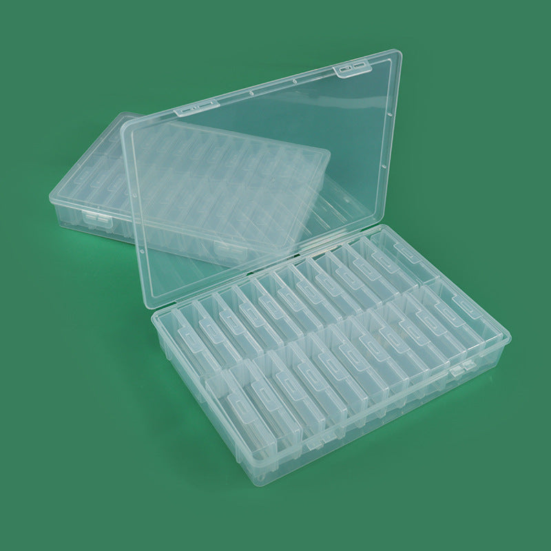 Multi-Division Transparent Craft Storage Box Acalora