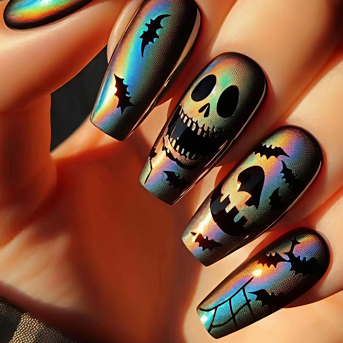 Halloween Themed Nail Art Set Acalora