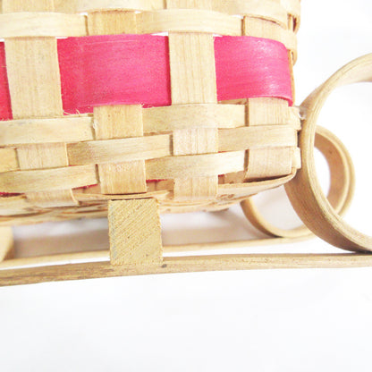 Handwoven storage basket with natural flair Acalora