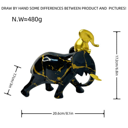 Decorative Elephant Figurine Acalora