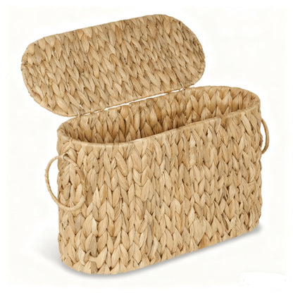 Woven Seagrass Storage Bin Acalora