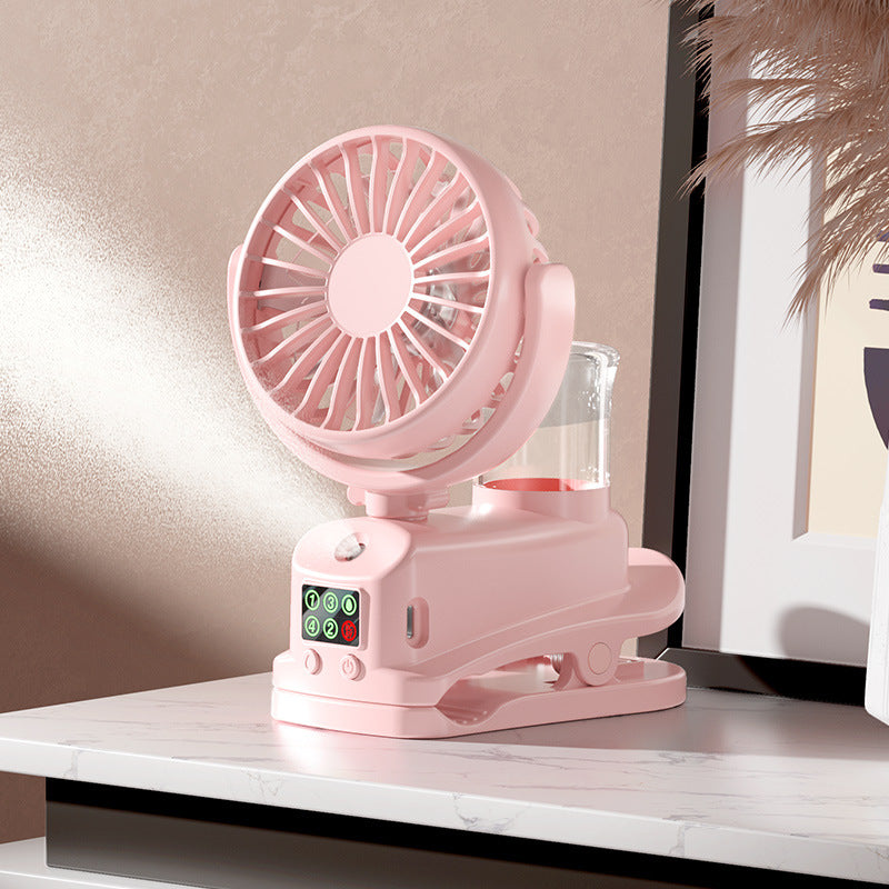 Men's Portable Cooling Mist Fan Bowlift