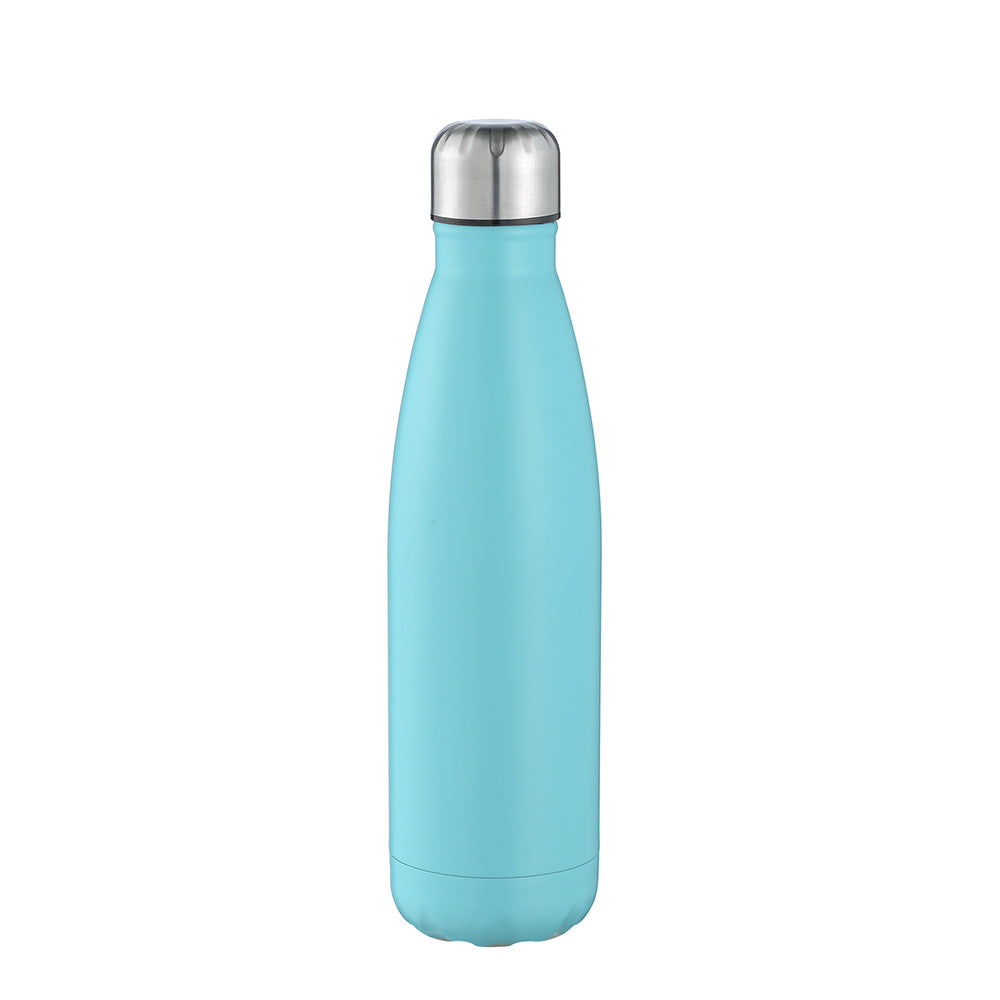 Unisex double-walled insulated bottle made of stainless steel with vacuum insulation and leak-proof screw cap Bowlift