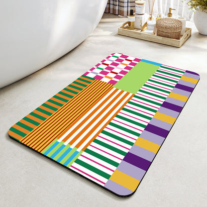 Cheerful Decorative Entrance Mat Acalora