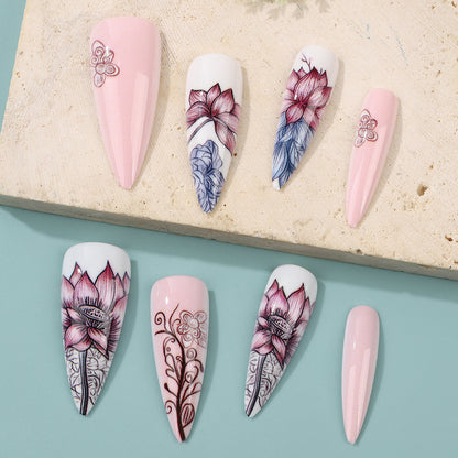 Artificial nails in floral design Acalora