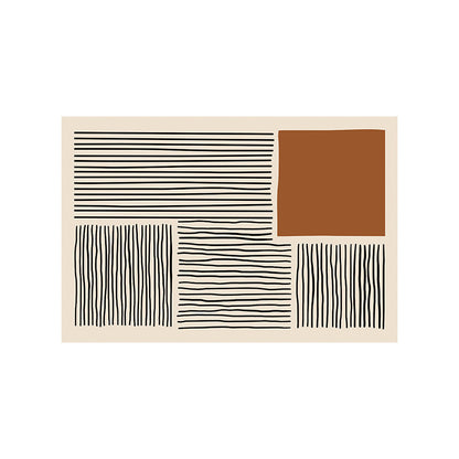 Geometric Patterned Bath Mat Acalora