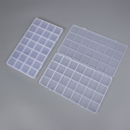 Clear Multi-Section Craft Supply Storage Case Acalora