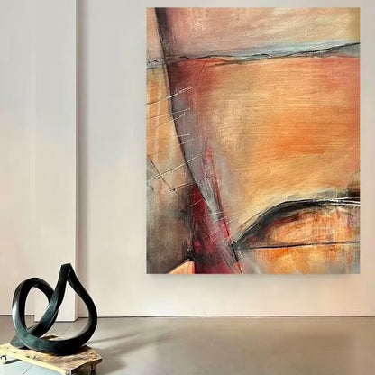 Abstract Expressionist Canvas Art