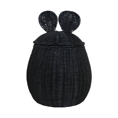Decorative Woven Storage Basket with Lid Acalora