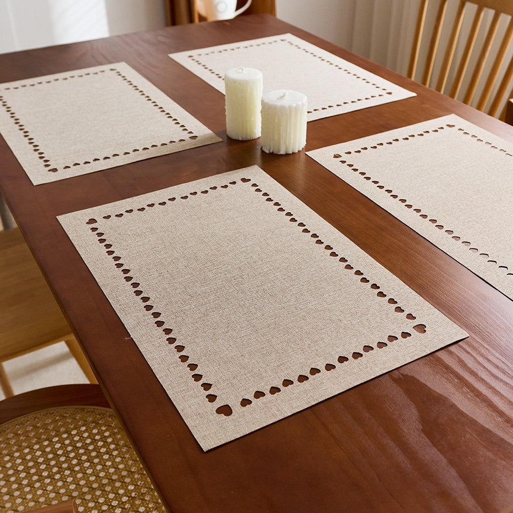 Decorative Laser-Cut Table Placemats