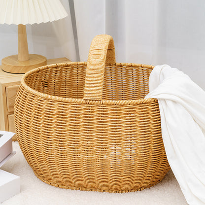 Handcrafted Woven Storage Basket Acalora