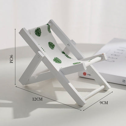 Miniature Beach Chair Figurine