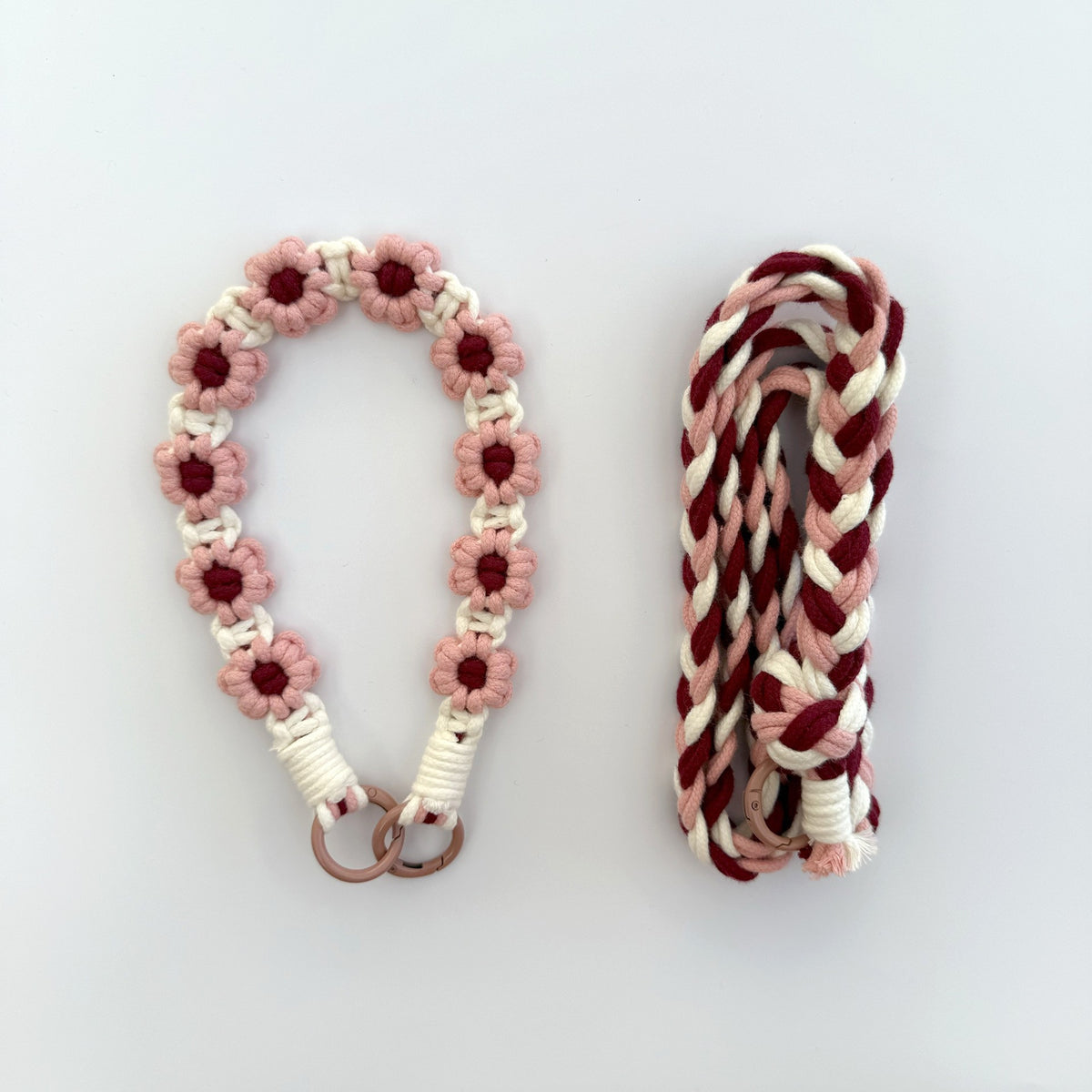 Macrame Dog Leash Holder Acalora