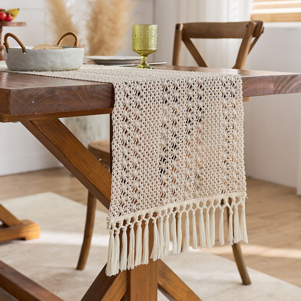 Elegant Textured Table Runner