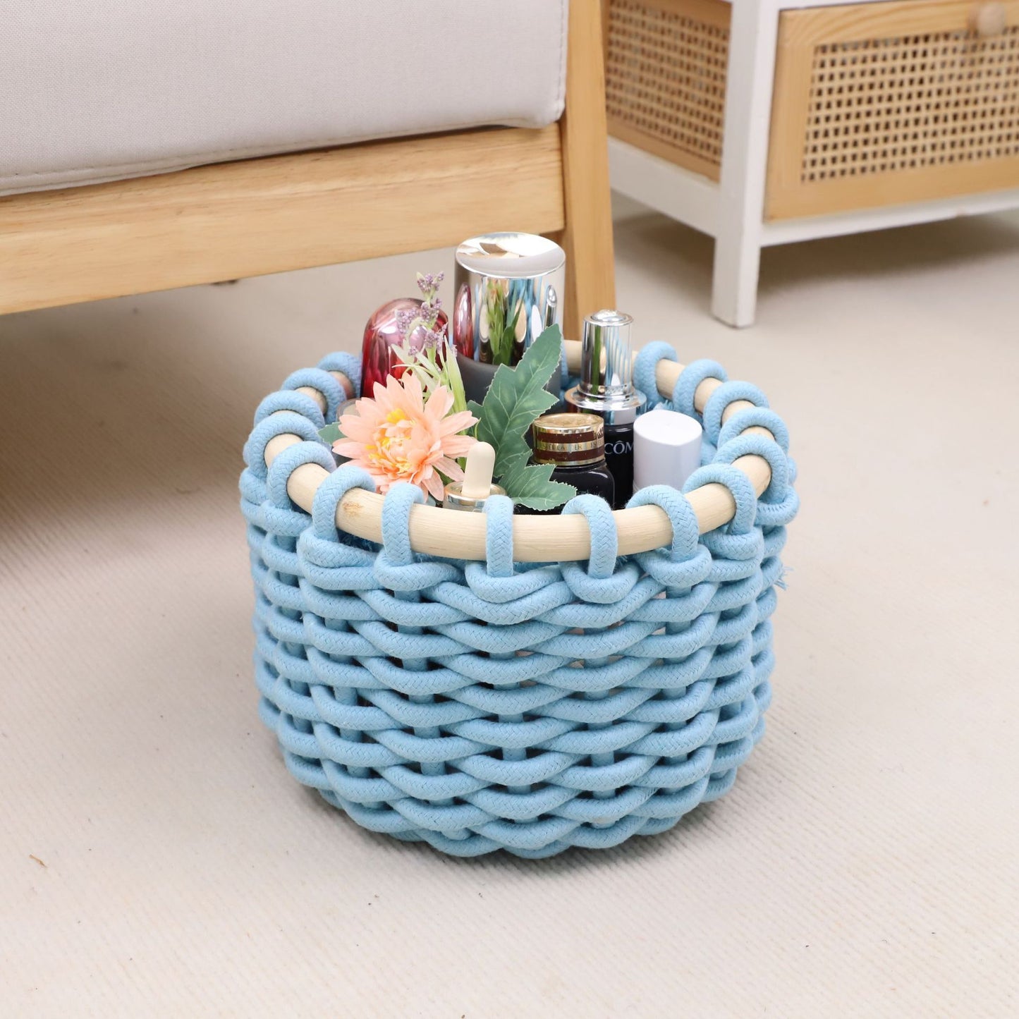 Playful storage basket in animal design Acalora