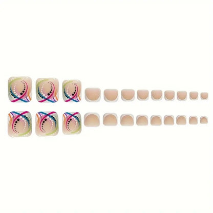 Artistic Geometric Nail Art Extensions Acalora