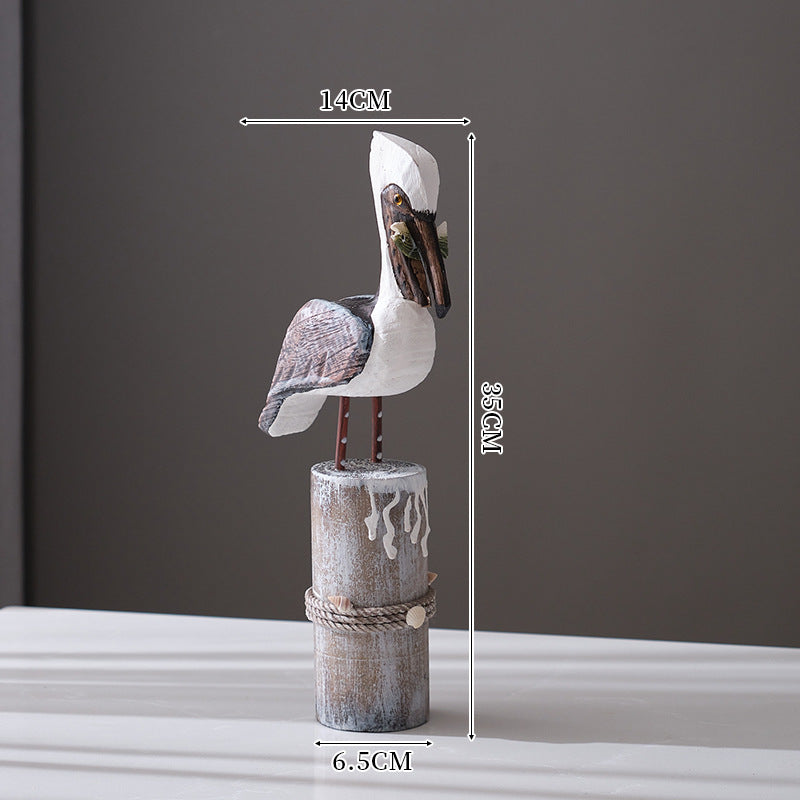Handmade Seagull Figurine
