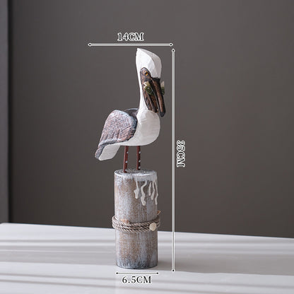 Handmade Seagull Figurine