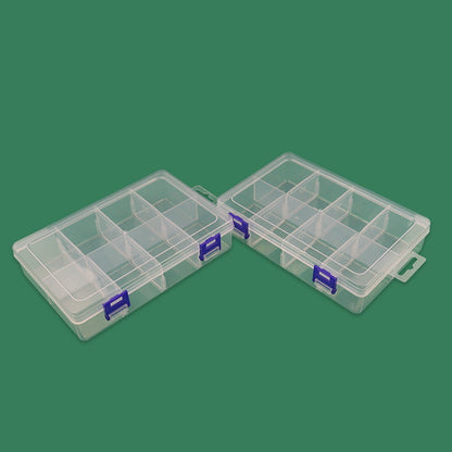 Multi-Compartment Craft Supply Storage Box with Secure Latches Acalora