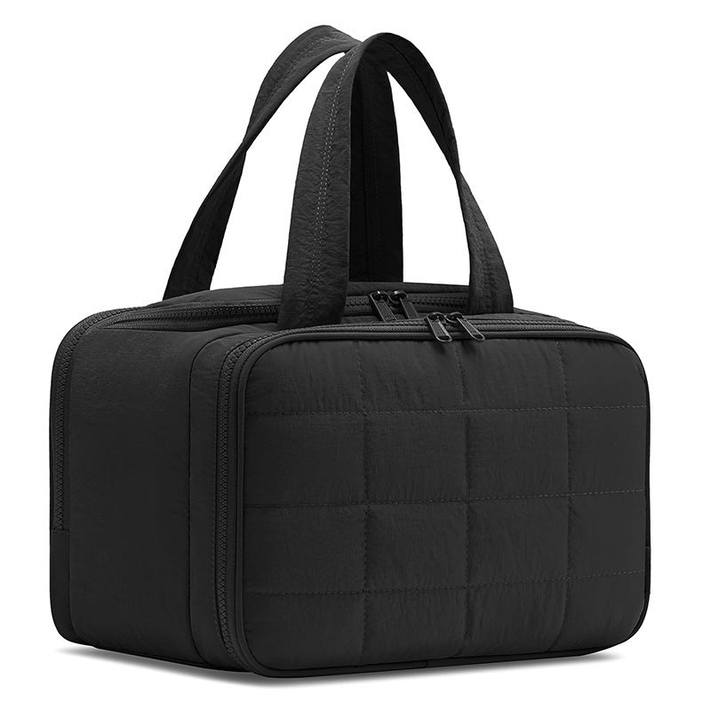Quilted Multi-Compartment Lunch Tote Acalora
